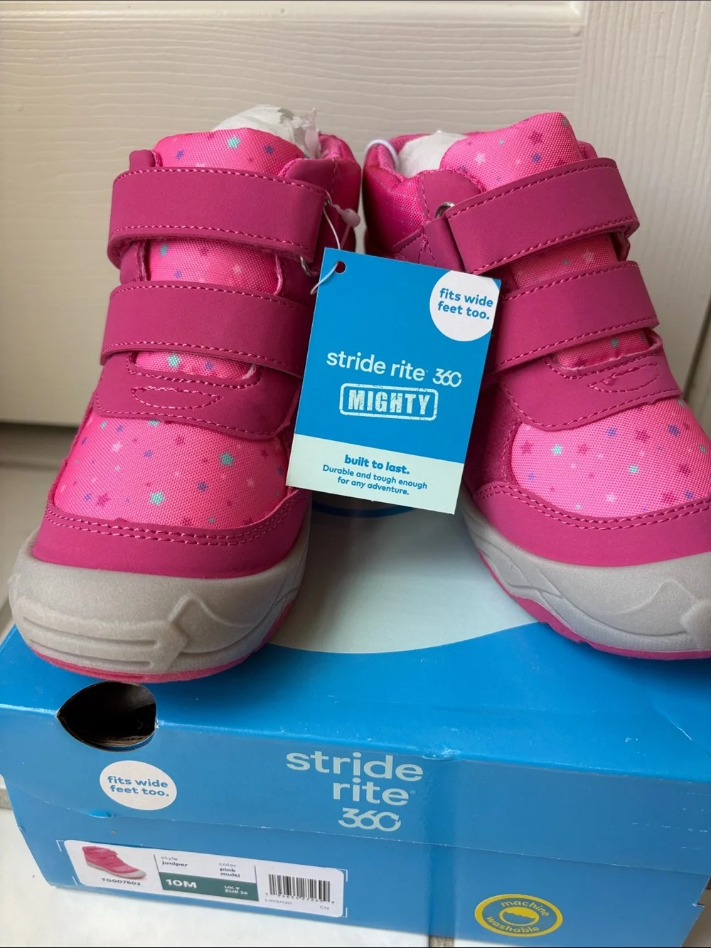 Stride Rite bright hot